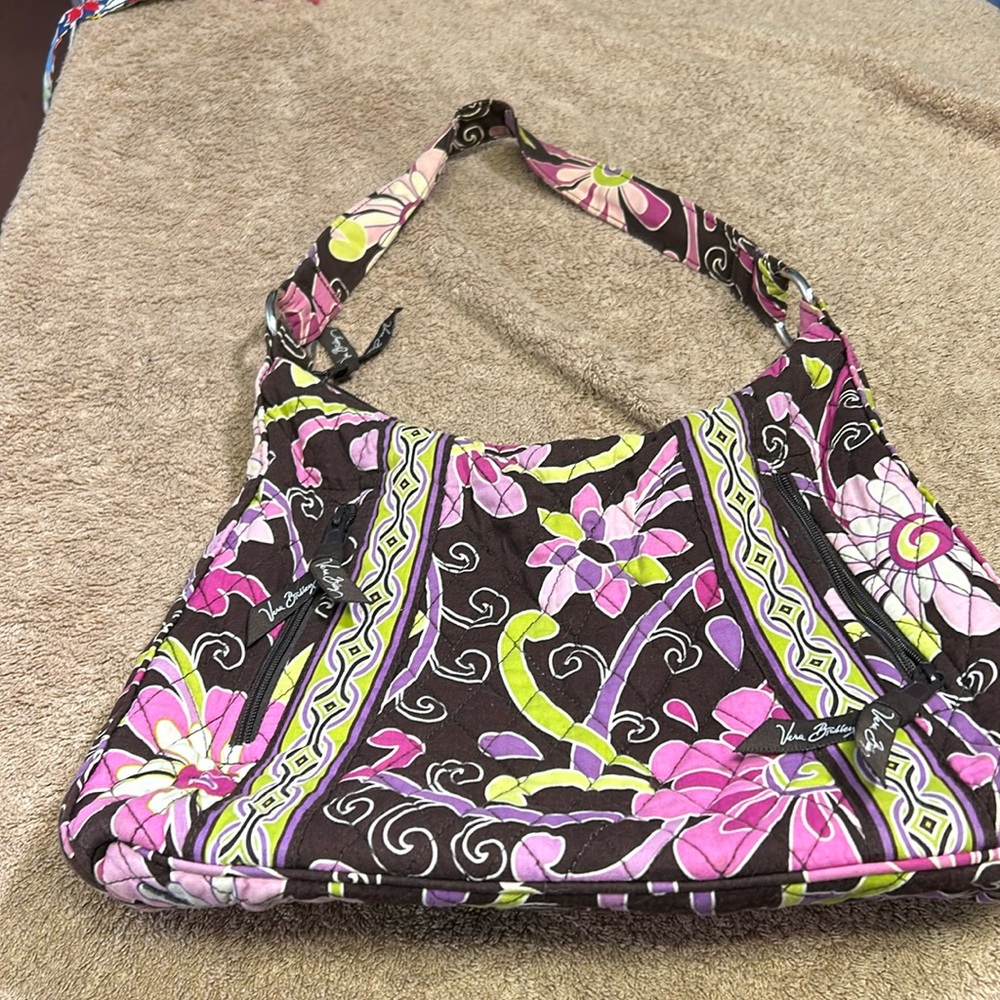 Vera Bradley Paisley Purple Punch Print - great condition